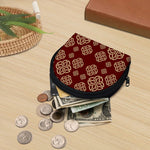 Celtic Knot Symbol Pattern Print Coin Purse