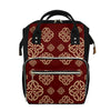 Celtic Knot Symbol Pattern Print Diaper Bag