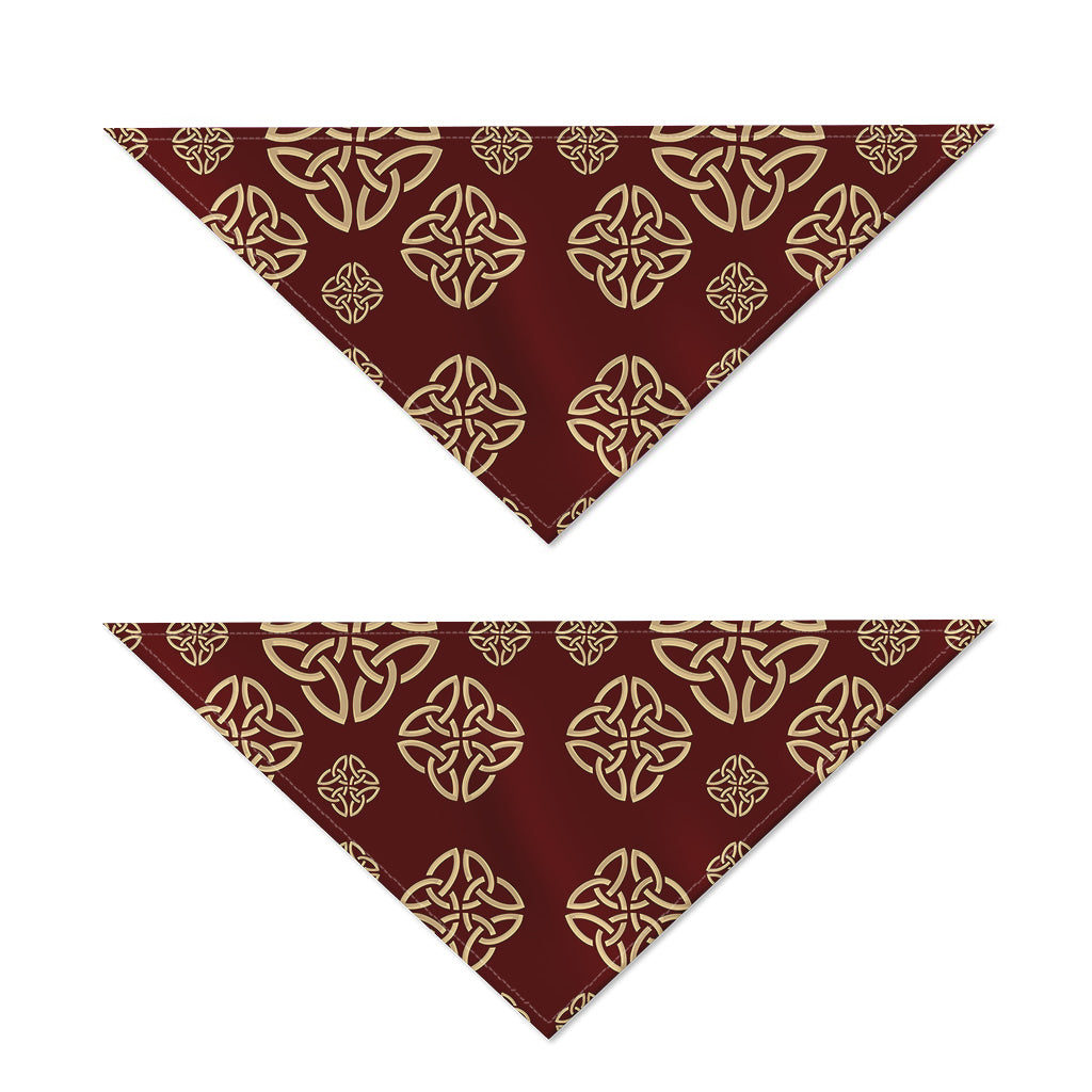 Celtic Knot Symbol Pattern Print Dog Bandana