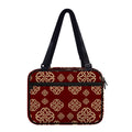 Celtic Knot Symbol Pattern Print Double Strap Bible Bag