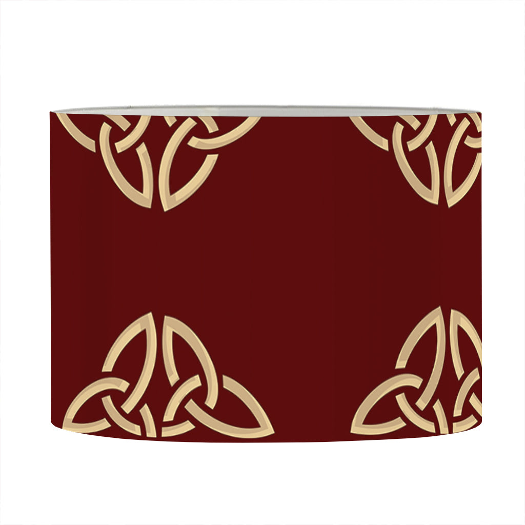 Celtic Knot Symbol Pattern Print Drum Lamp Shade