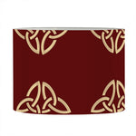 Celtic Knot Symbol Pattern Print Drum Lamp Shade