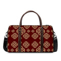Celtic Knot Symbol Pattern Print Duffel Bag