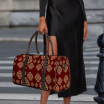 Celtic Knot Symbol Pattern Print Duffle Bag