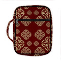 Celtic Knot Symbol Pattern Print Front Pocket Bible Bag