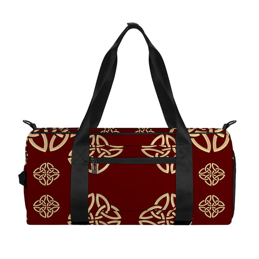 Celtic Knot Symbol Pattern Print Gym Bag