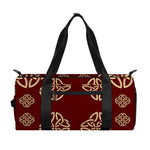 Celtic Knot Symbol Pattern Print Gym Bag