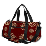 Celtic Knot Symbol Pattern Print Gym Bag
