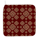Celtic Knot Symbol Pattern Print Hand Towel