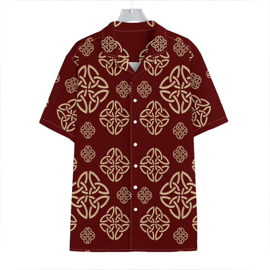 Celtic Knot Symbol Pattern Print Hawaiian Shirt