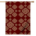 Celtic Knot Symbol Pattern Print House Flag