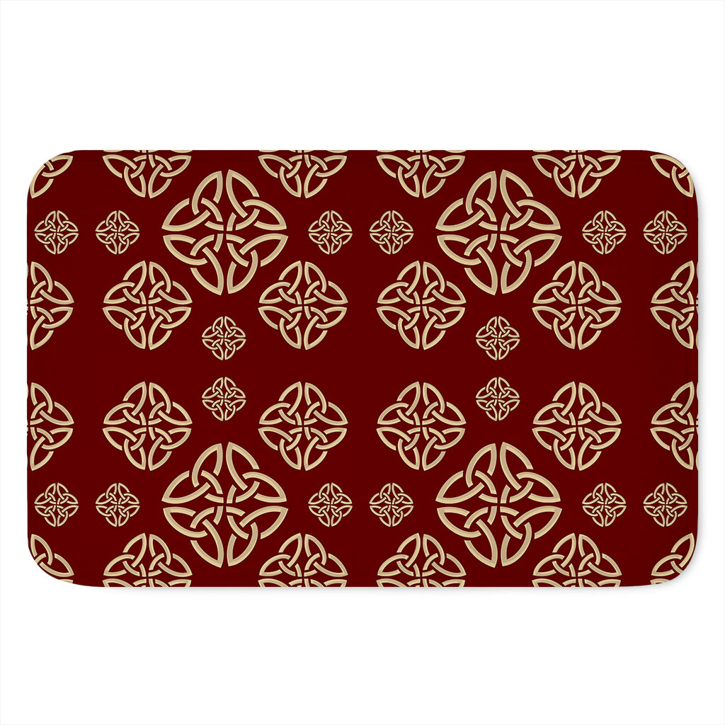 Celtic Knot Symbol Pattern Print Indoor Door Mat