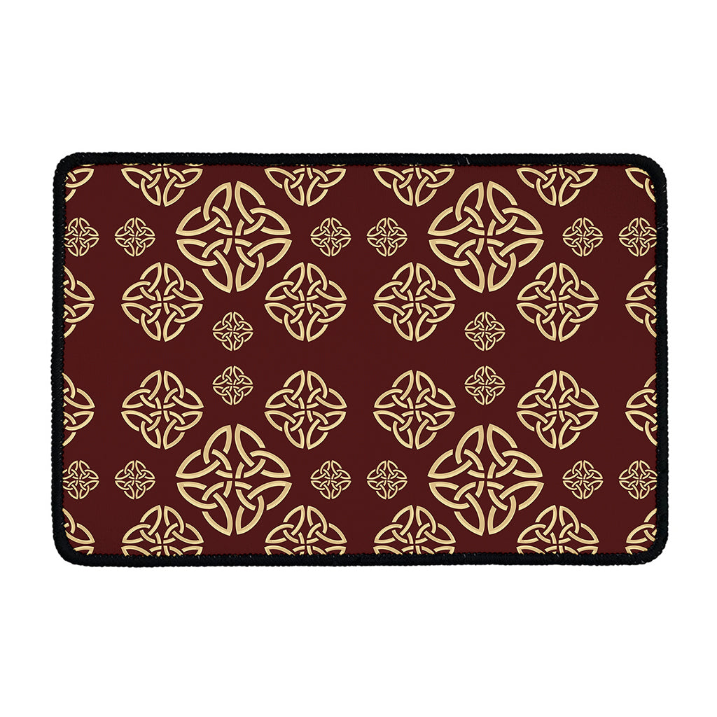 Celtic Knot Symbol Pattern Print Kitchen Mat