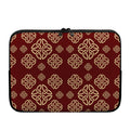 Celtic Knot Symbol Pattern Print Laptop Sleeve
