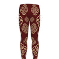 Celtic Knot Symbol Pattern Print Men's Leggings
