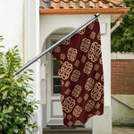 Celtic Knot Symbol Pattern Print Polyester Flag