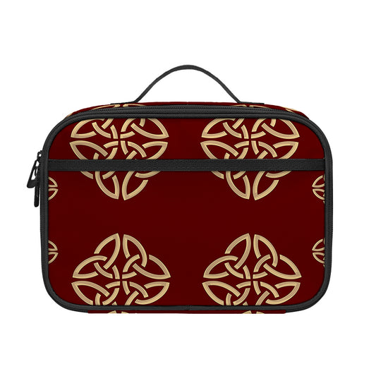 Celtic Knot Symbol Pattern Print Portable Lunch Bag