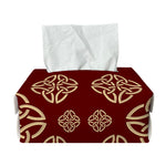Celtic Knot Symbol Pattern Print Rectangle Tissue Box Cover