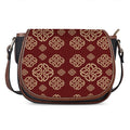 Celtic Knot Symbol Pattern Print Saddle Bag