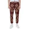 Celtic Knot Symbol Pattern Print Scuba Joggers