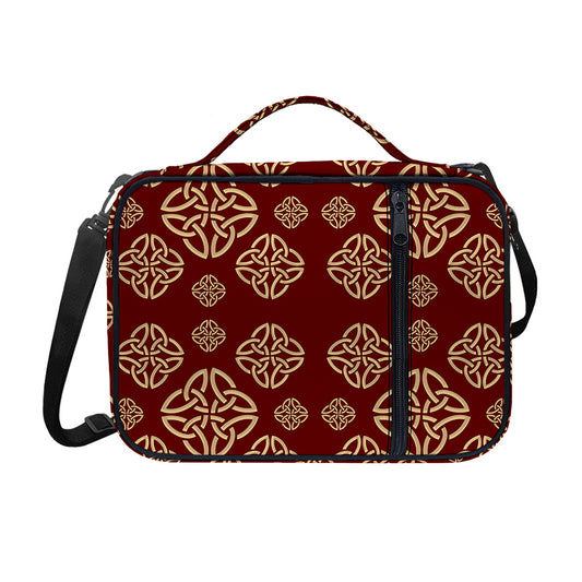 Celtic Knot Symbol Pattern Print Shoulder Strap Bible Bag