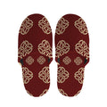 Celtic Knot Symbol Pattern Print Slippers