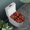 Celtic Knot Symbol Pattern Print Toilet Lid Cover