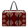 Celtic Knot Symbol Pattern Print Utility Tote Bag