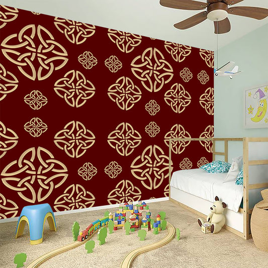 Celtic Knot Symbol Pattern Print Wall Sticker