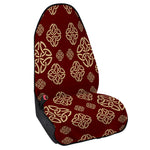 Celtic Knot Symbol Pattern Print Waterproof Car Seat Cover