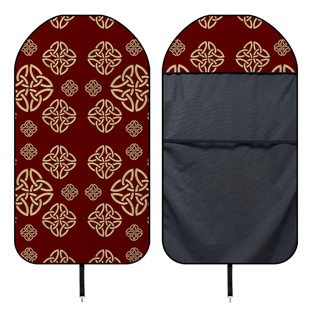 Celtic Knot Symbol Pattern Print Waterproof Car Seat Cover