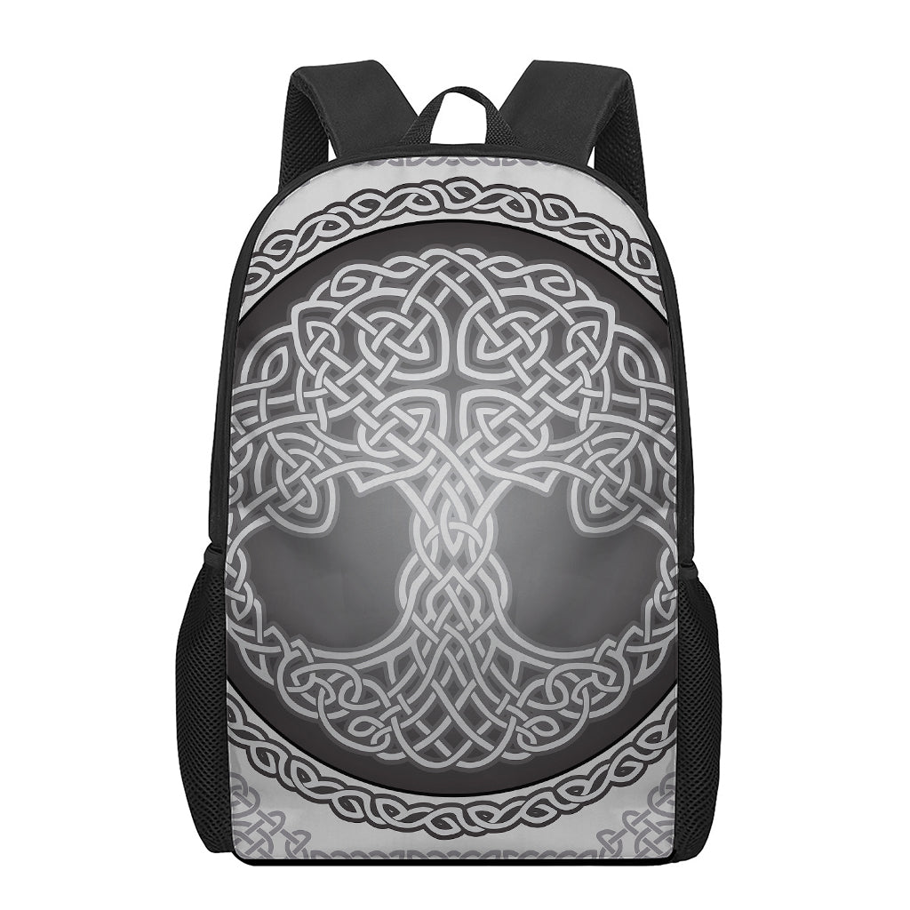 Celtic Knot Tree Of Life Print 17 Inch Backpack