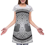 Celtic Knot Tree Of Life Print Adjustable Apron