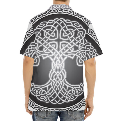 Celtic Knot Tree Of Life Print Aloha Shirt
