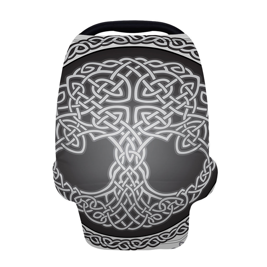 Celtic Knot Tree Of Life Print Baby Seat Cover