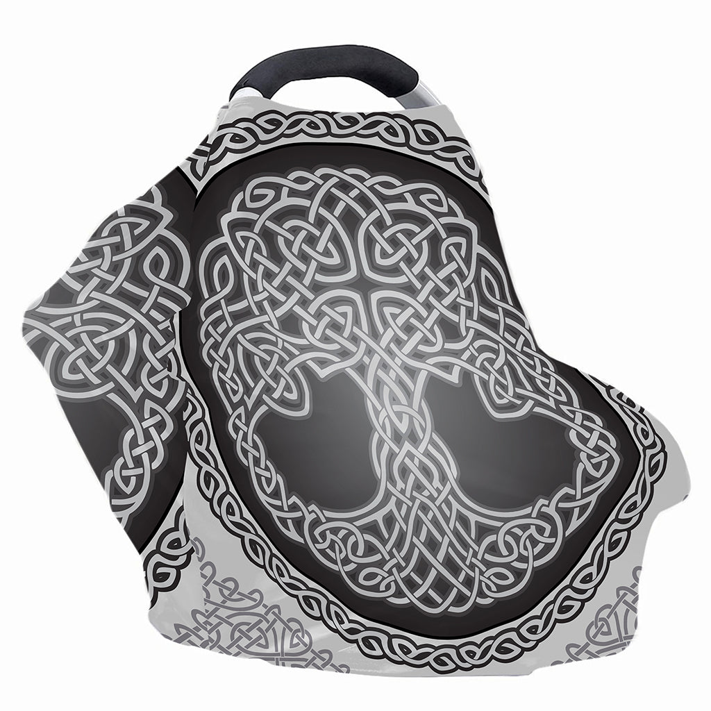 Celtic Knot Tree Of Life Print Baby Seat Cover