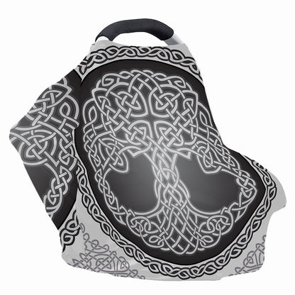 Celtic Knot Tree Of Life Print Baby Seat Cover