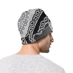 Celtic Knot Tree Of Life Print Beanie
