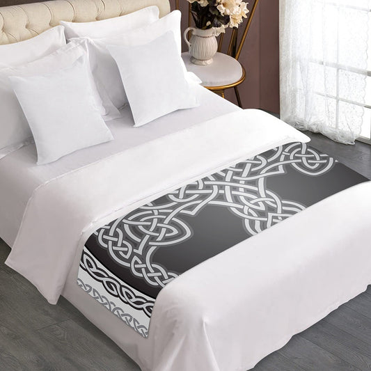 Celtic Knot Tree Of Life Print Bed Runner