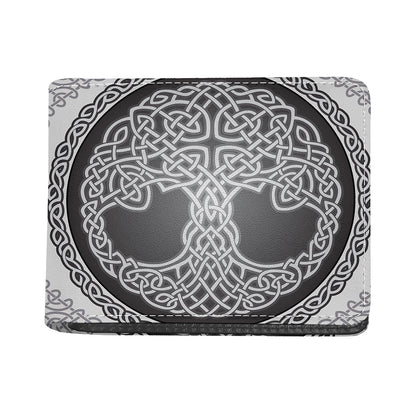 Celtic Knot Tree Of Life Print Bifold Wallet