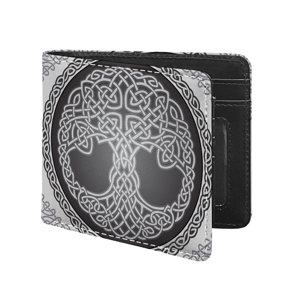 Celtic Knot Tree Of Life Print Bifold Wallet