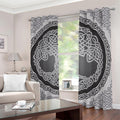 Celtic Knot Tree Of Life Print Dimout Grommet Curtains