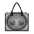 Celtic Knot Tree Of Life Print Canvas Tote Bag