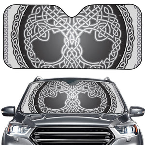 Celtic Knot Tree Of Life Print Car Windshield Sun Shade