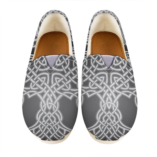 Celtic Knot Tree Of Life Print Casual Shoes