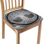 Celtic Knot Tree Of Life Print Chair Cushion Cover