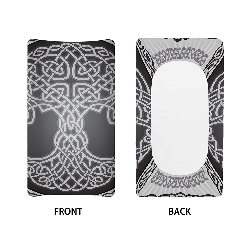 Celtic Knot Tree Of Life Print Changing Pad Cover