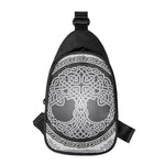 Celtic Knot Tree Of Life Print Chest Bag