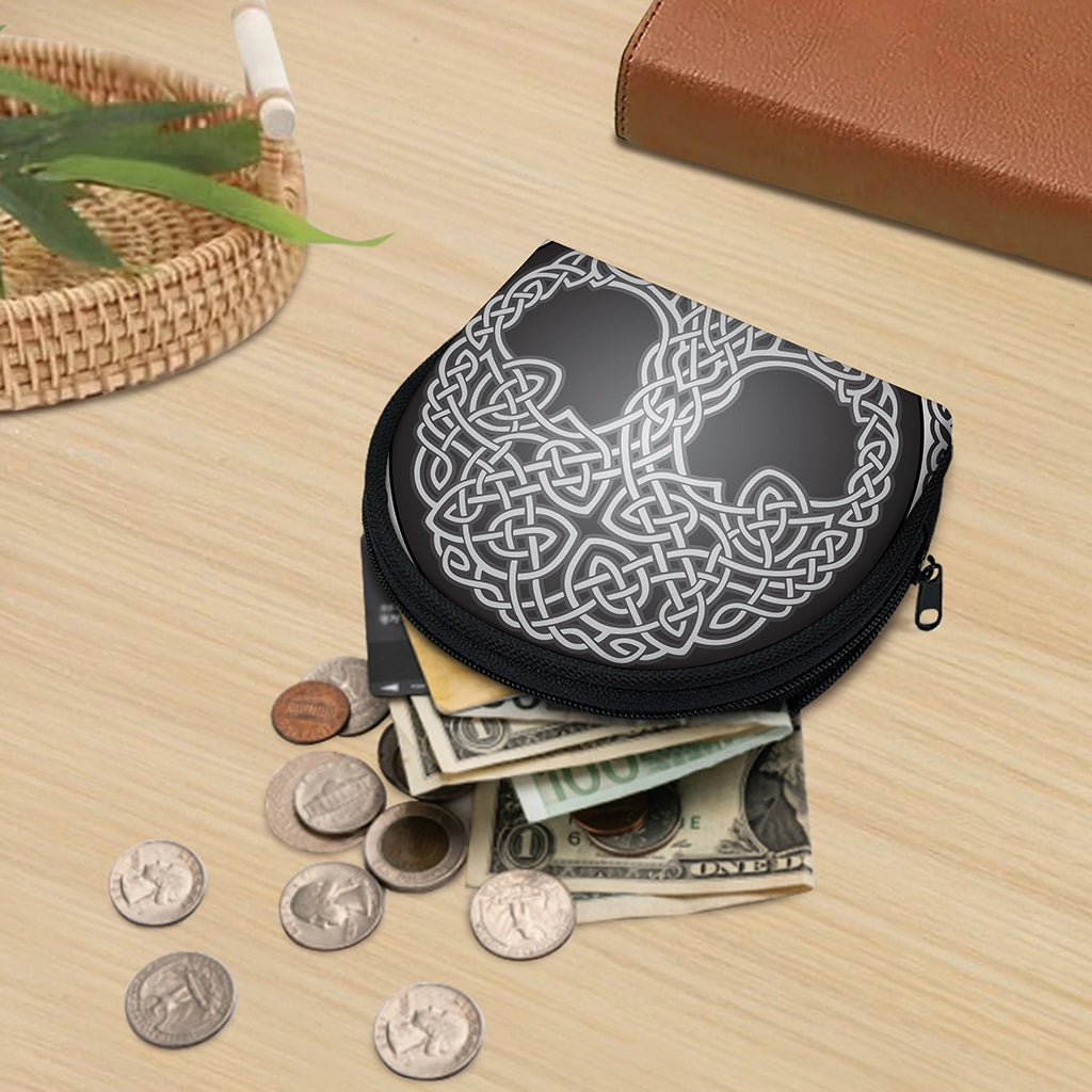 Celtic Knot Tree Of Life Print Coin Purse