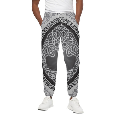 Celtic Knot Tree Of Life Print Cotton Pants